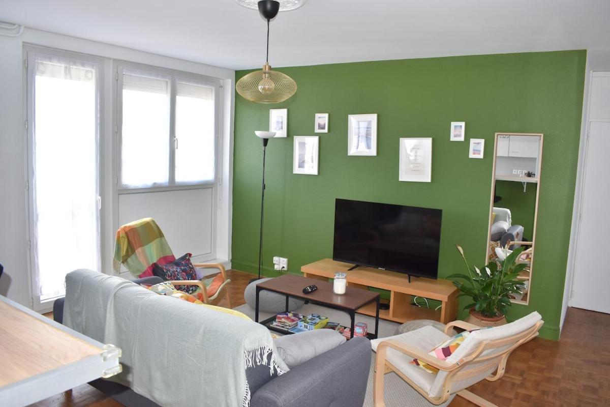Appartement Lumineux 3 Chambres - Villeurbanne Gratte Ciel Exteriör bild